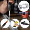 8 Pcs Metal Bore Wire Drill Brush Wire Brush Set