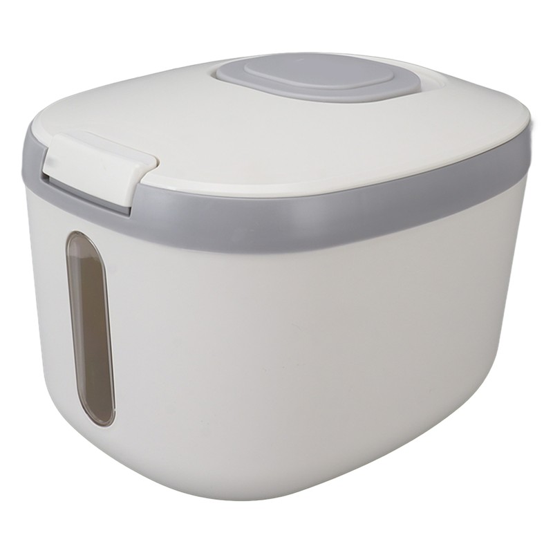 Rice Container Bug Proof Odorless Airtight Rice Box with Clear