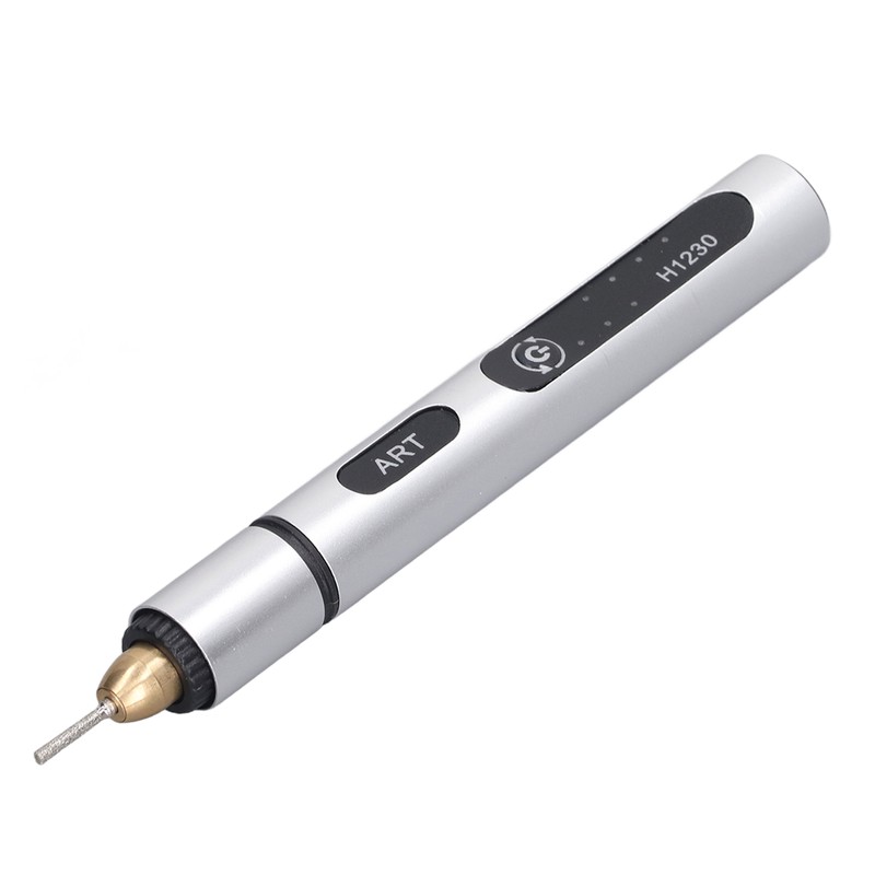 Electric Engraving Pen Rechargeable 3 Gear 5V Cordless Rotary Tool
