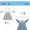 Pensino Ironing Board Hanger Wall Mount Ironing Board Holder Organizer