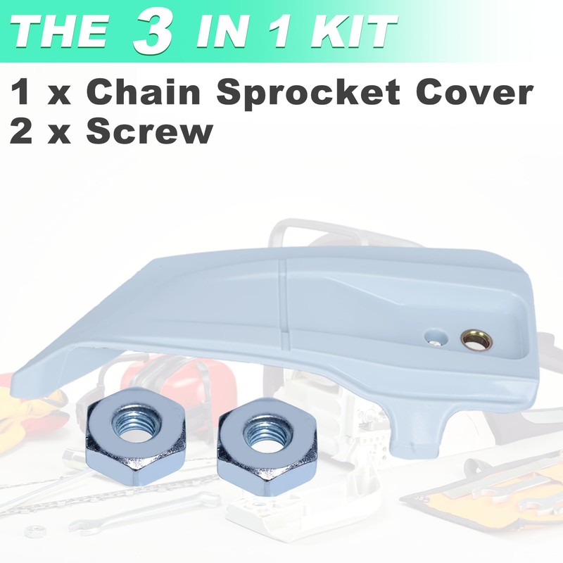 ADEFOL Sprocket Cover with Nut for Stihl MS162 MS172 MS182