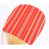 Marugame Fan (Japanese Pattern), Vertical Strip, Bamboo Fan, Kyoto Washi