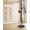 EZIVIEZ Modern Coat Rack Stand, Metal Freestanding Coat Rack with