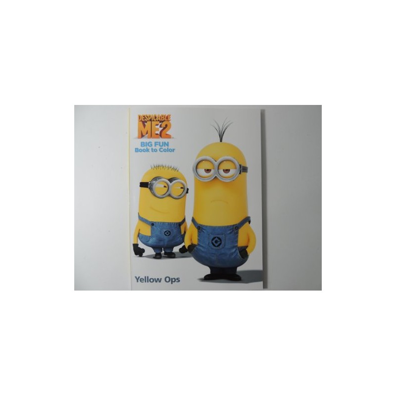 Despicable Me2 Yellow Ops Coloring Book (1 Out of 2