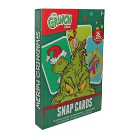 Widdle Gifts Christmas The Grinch Snap Card Game Christmas Fun for Kids Children’s Stocking Fillers Christmas Eve Box Xmas 5049