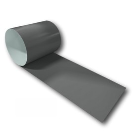 EAGLE 1: 26 Gauge General Use or Roofing Flashing Rolls - DIY or Contractors (Charcoal Grey, 8 in x 10 FT)