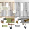 TANGWIN 2 Pack Wood Curtain Rods for Windows 48 to