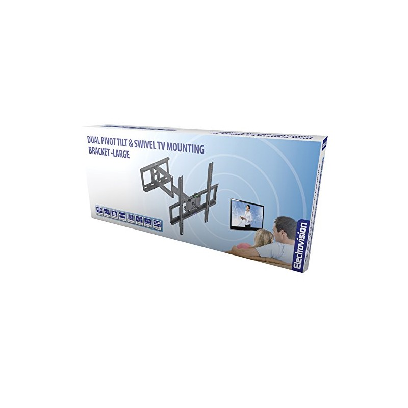 Double Pivot Tilt and Swivel TV Mounting Wall Mount 26