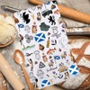 MYSOMY Scottish Kitchen Towels Scottish Kitchen Decor Scottish Thistle Towel