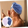 OATIPHO 2pcs Microfiber Hair Drying Towels Quick-Dry Absorbent Towel Wraps