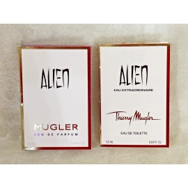Thierry Mugler 2 x Thierry Mugler Mini Spray Samples - .04 fl oz - Alien & Alien Extraordinaire