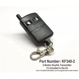 GAMA Electronics RF Remote Control Transmitter Receiver DC Motor Control - RF12V-PRWP