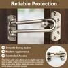 U 10309 Swing Bar Lock for Hinged Swing-in Doors,Door Guard
