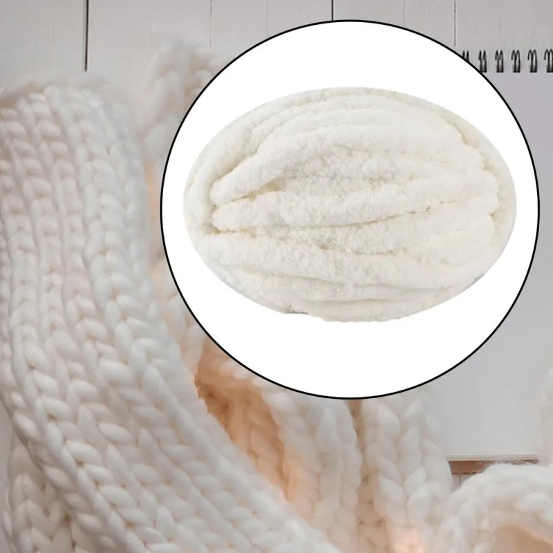 Hilo Grueso Y Grueso De Poliéster Para Fabricación Crema