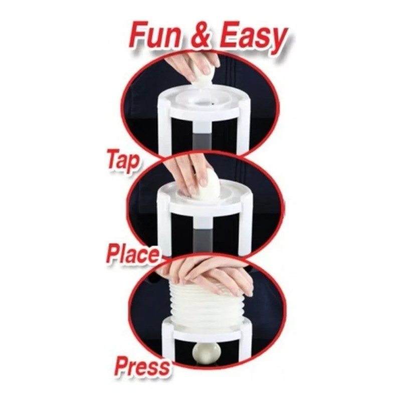 Generic Gadgets De Cocción Peeler De Cáscara Huevo Automático