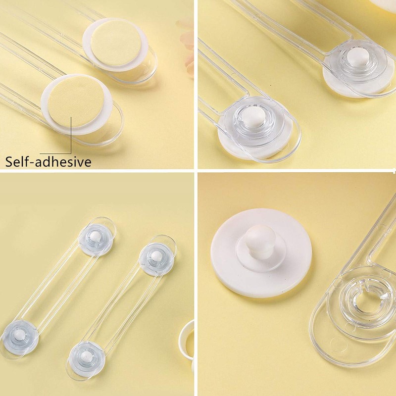 8 Pack Safety Locks Kitchen Door Lock for Baby/Child Multi-Purpose