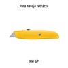 Truper REP-NM-10, Dispensador con 10 cuchillas para NV-7 y NM-7