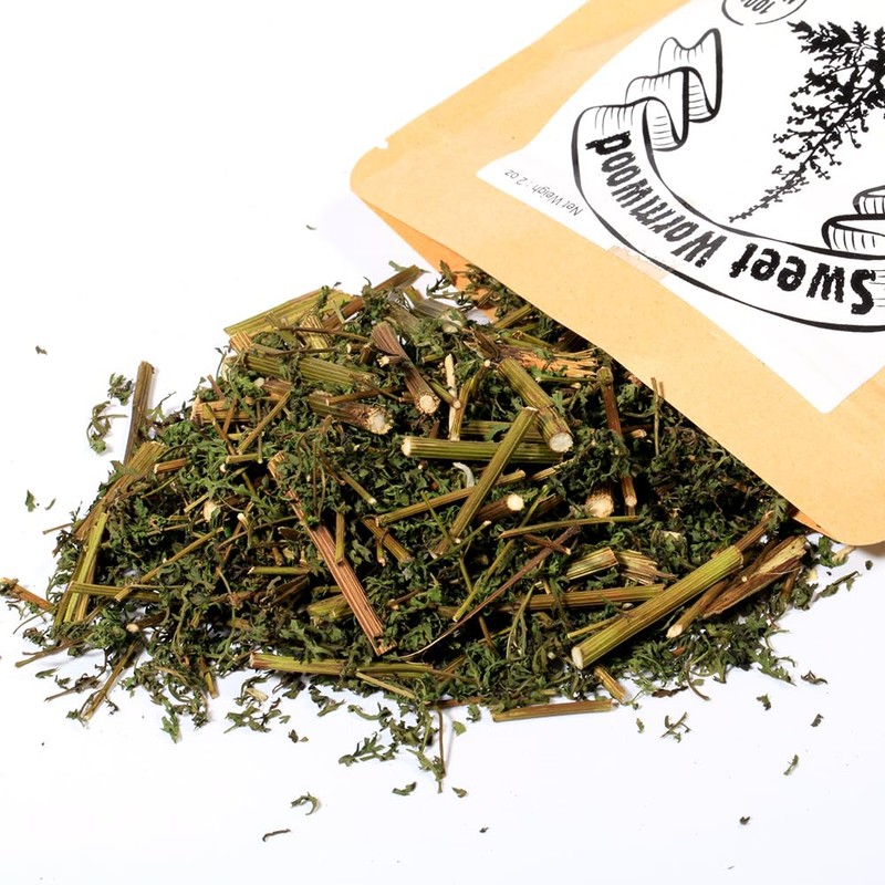 EidolonGreen Artemisia Annua (Sweet Wormwood/Sweet Annie/Qinghao/개똥쑥) Dried Bulk Herbs 2