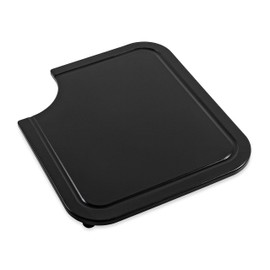 Camco RV/Marine Sink Mate 12½-Inches x 14 ½-Inches Cutting Board - Fits Securely Over Your RV or Boat's Kitchen Sink - Ideal for Cleaning, Carving and Chopping - Black (43858)
