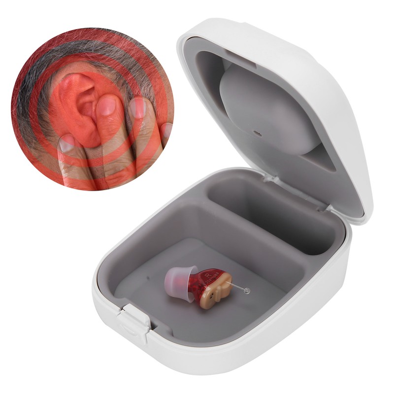 Wireless Hearing Aids Mini InEar Type Ear Sound Amplifier Elder