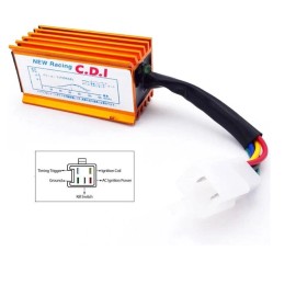 PCC SPORTS RACING NO REV 5 PIN AC CDI FOR MOPED SCOOTER PIT BIKE CD01