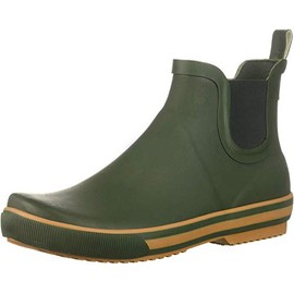 Rocket Dog Women's Rainbow Rain Boot, Green, 8.5 M US