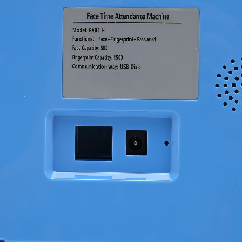 Face Fingerprint Time Attendance Machine Automatic Time Calculation Biometric Employee
