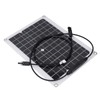 Small Solar Panel Flexible Kit 18V 15W for Battery Charging