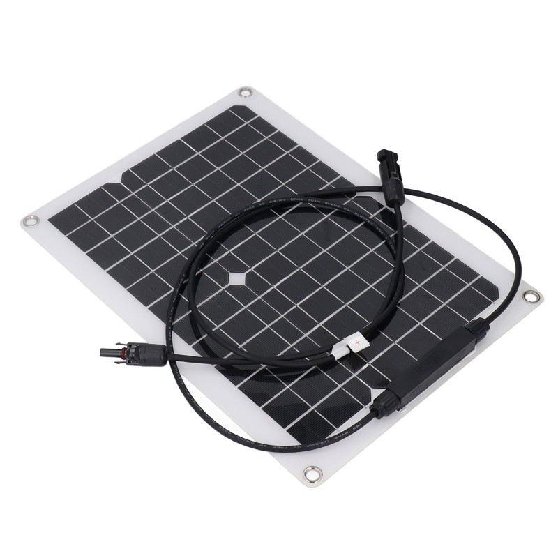 Small Solar Panel Flexible Kit 18V 15W for Battery Charging