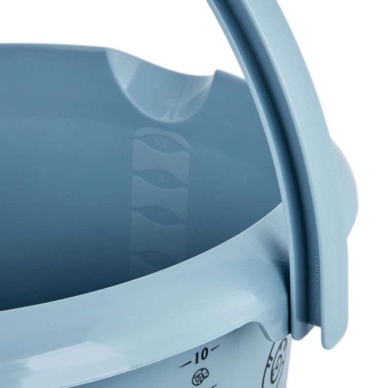 keeeper 10L Ilvie Sea Life Nordic Blue Bucket with Integrated