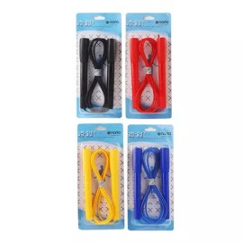 Naria 나리아 스마트 슬림 줄넘기 (택1) 학생 성인용 초보자 [노랑] Naria Smart Slim Jump Rope (Choose 1) for Students and Adults Beginners [Yellow]