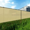 TANG Sunshades Depot 4' x 47' FT Beige Tan Privacy
