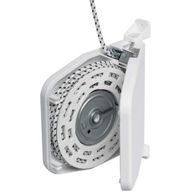 Schellenberg 50506 Screw-On Winder 5 m Cable Can Be Tilted White
