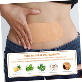 HONMEET 30PCS Natural Heating Moxibustion Patch Portable Paste for Body Warmth Safe Lightweight Easy to Use for Friends Family for Relieving Fatigue Dispel Cold