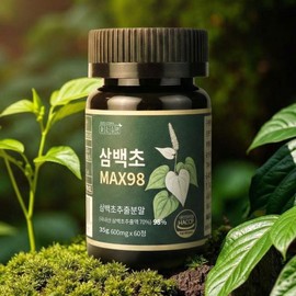 Good Habits Sambaekcho Max Domestic Sambaekcho extract containing polyphenol, 60 tablets, 8 units / 좋은습관 삼백초 맥스 국내산 삼백초 추출물 폴리페놀 함유 60정, 8개