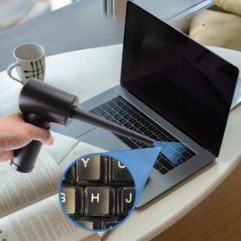 Mastery Brand Soplador de Aire para PC - Plumero Aire Comprimido 51000 RPM, Limpia Polvo Inalámbrico Luz LED, Air Duster Recargable 6000 mAh kit de Limpieza PC, Electrónicos, Muebles, Teclado, Sillon