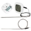 Touch Screen Digital Barbecue Thermometer with Timing Function Kitchen Cooking