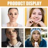 Healeved Dust Mask Filters 50pcs Reusable Nose Plugs Breathable for