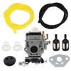 USPEEDA Carburetor Kit for Eskimo Stingray S33Q8 Ice Auger 3cc