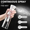 Continuous Empty Mist Spray Bottle 10 oz.Clear Empty Hair Sprayer