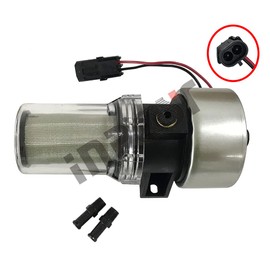 INPOST New 12V Diesel Fuel Pump compatible with Thermo King 41-7059 Carrier 30-01108-03 Facet 40223