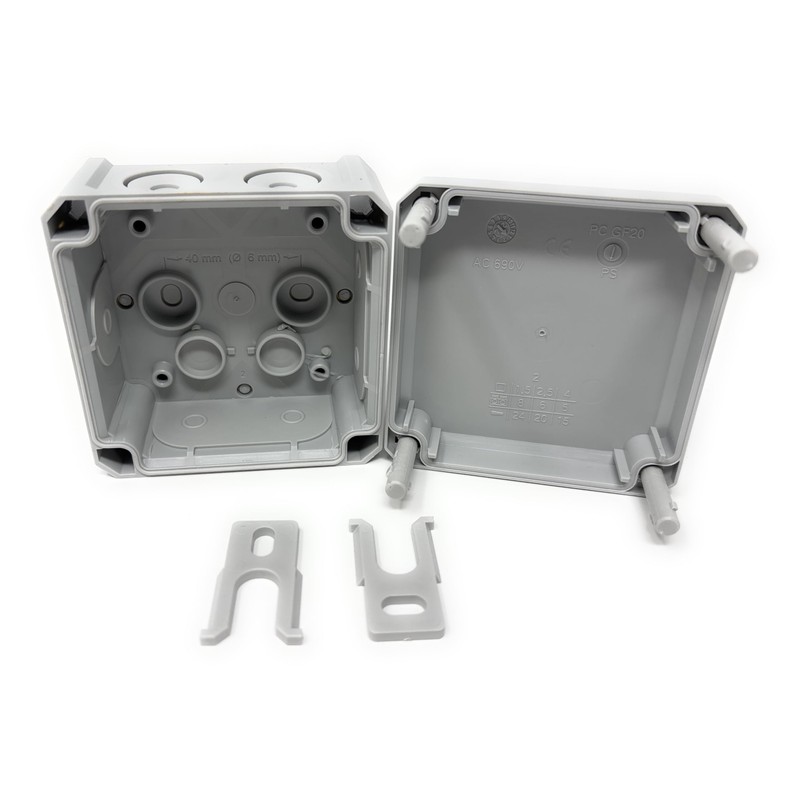 f-tronic FR Junction Box IP66, Grey, Neptune Compact (85 x
