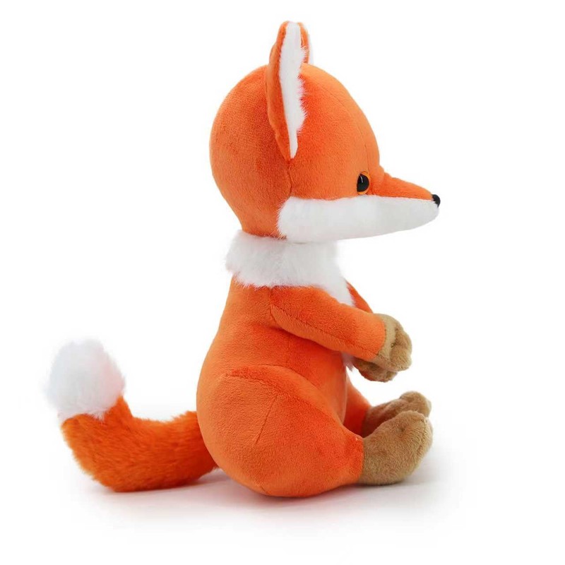 JamieCare Plush Fox Stuffed Animal, Orange, 10 Inch