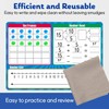 Artreeiger 10 Pack Dry Erase Number Line Board Card, 9"
