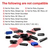 Remote for Roku TV & Cover for TCL Roku Remote,