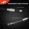 A-Premium Rear Driver Side Parking Brake Cable Assembly Compatible with