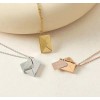 Atla Collar De Sobre Con Carta De Amor Secret Para