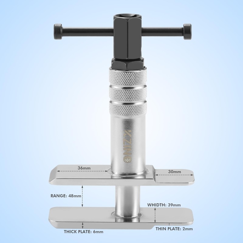 KZINO Heavy Duty Brake Caliper Compression Tool - Universal Motorcycle