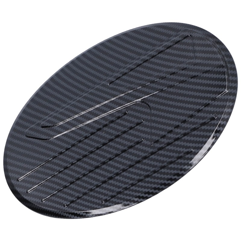 Fuel Tank Cover Trim Gas Cap Lid Carbon Fiber Style