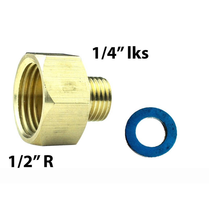 Fontron Ltd Transition 1/2" Female x 1/4" Male Thread l